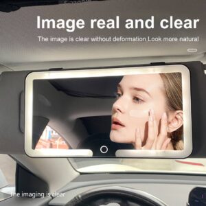 Rechargeable LED Car Vanity Mirror